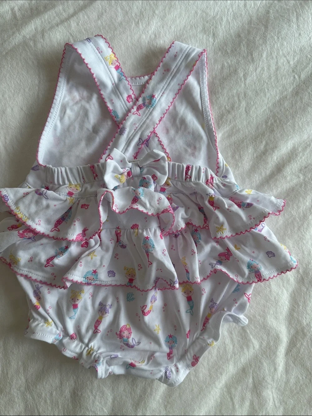 Kissy Kissy mermaid onesie romper